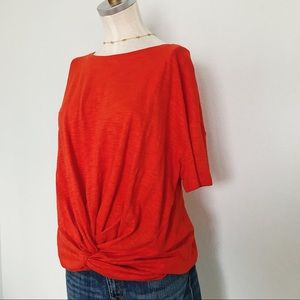 Knot Front Tee